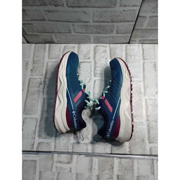 Columbia Ortholite Ecolt Women’s Tennis Shoe Sneakers Sz. 8.5 Turquoise /Pink - Picture 6 of 12